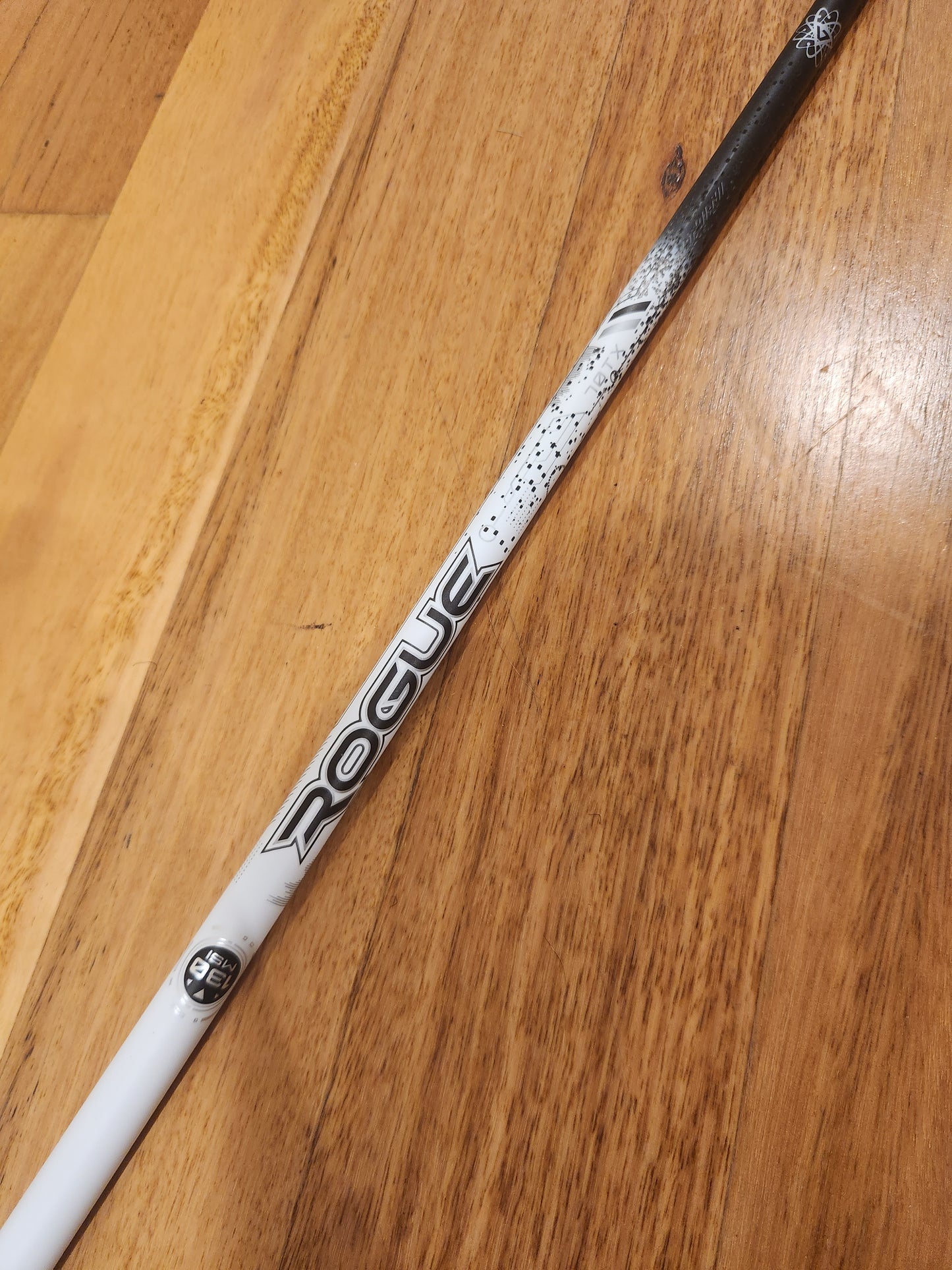 ALDILA ROGUE 130MSI WHITE GOLF SHAFTS - ADAPTER & GRIP INCLUDED