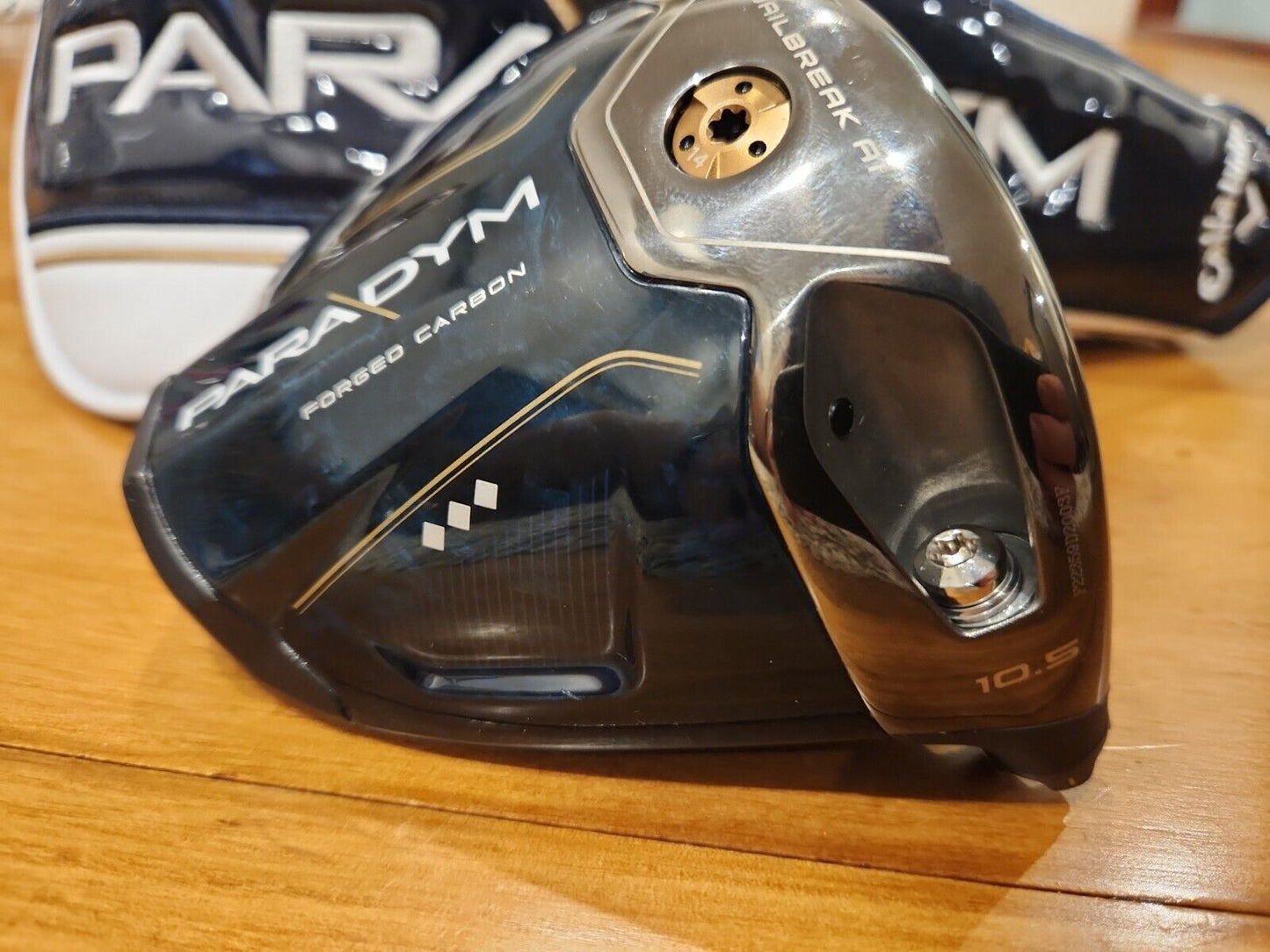 CALLAWAY PARADYM 10.5°  TRIPPLE DIAMOND FORGED CARBON DRIVER - MINT CONDITION