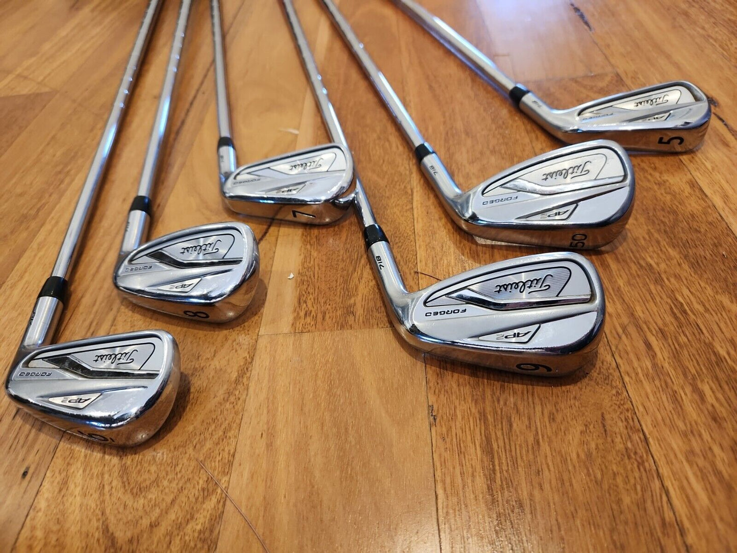 TITLEIST AP2 718 - 6 IRONS - NIPPON MODUS 3 TOUR 105 REGULAR SHAFTS