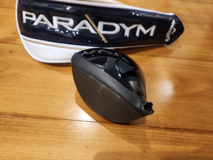 CALLAWAY PARADYM 10.5°  TRIPPLE DIAMOND FORGED CARBON DRIVER - MINT CONDITION