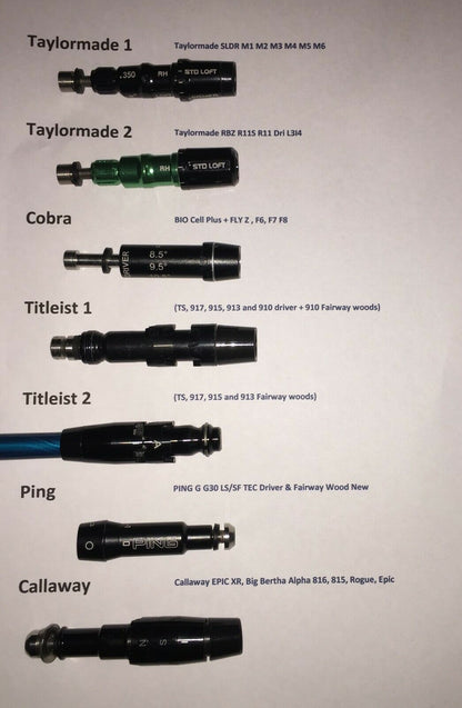 PROJECT X HZRDUS YELLOW HAND CRAFTED  (6.5) 63 X SHAFT - CHOICE OF ADAPTER