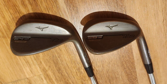 MIZUNO T22 COPPER FINISH WEDGE SET - 54.08 58.08 - PROJECT X 6.5 SHAFTS