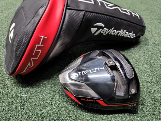 TAYLORMADE STEALTH PLUS + 10.5° DRIVER EXCELLENT CONDITION CARONWOOD TWIST FACE