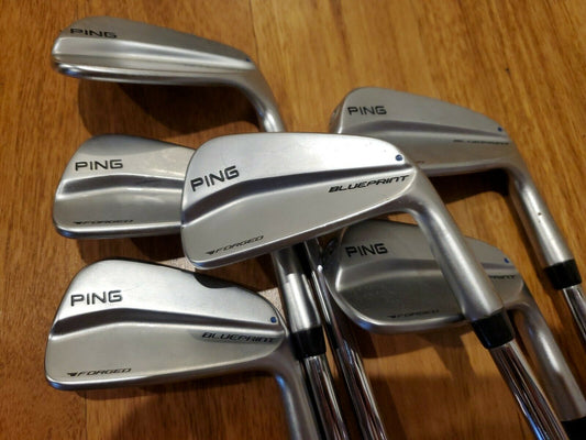 PING BLUEPRINT IRONS 5i-9i - EXCELLENT CONDITION - PROJECT X LZ 120 6.0 S SHAFTS