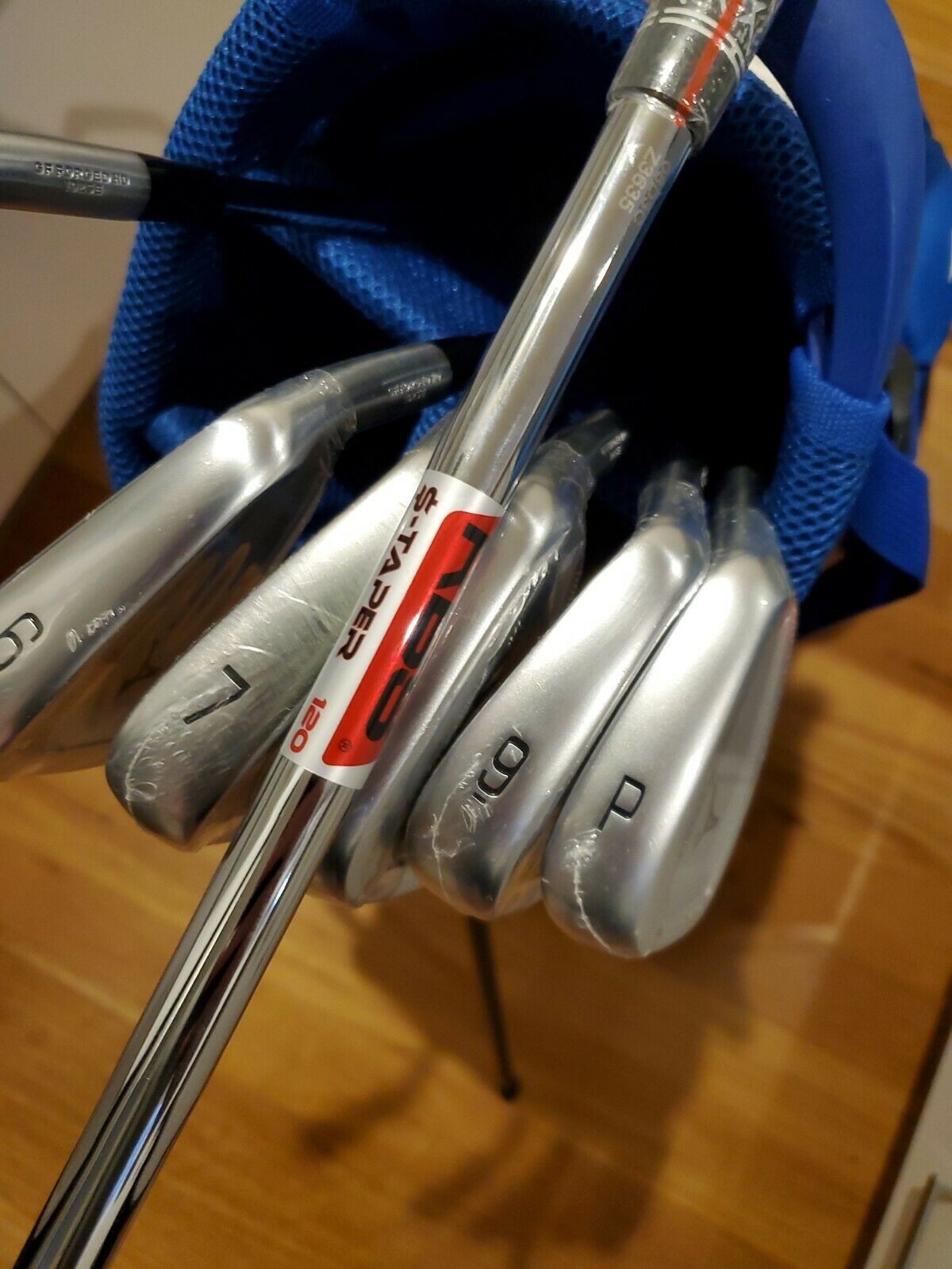 MIZUNO JPX921 TOUR IRONS 4I-PW - KBS $-TAPER 120 STIFF SHAFTS