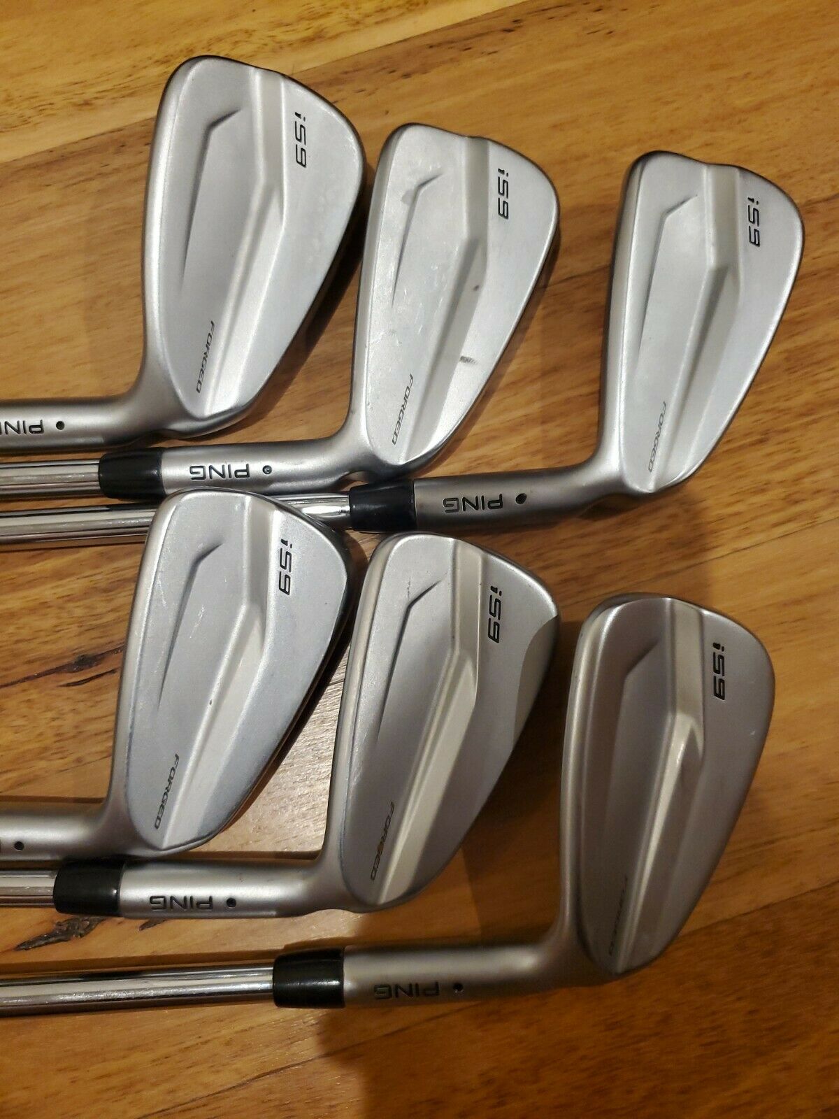 PING i59 BLADE IRONS 2021 4i-9 - EXCELLENT CONDITION - PROJECT X 6.5 SHAFTS