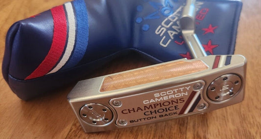 SCOTTY CAMERON CHAMPIONS CHOICE NEWPORT 2 PLUS + 34" BRAND NEW