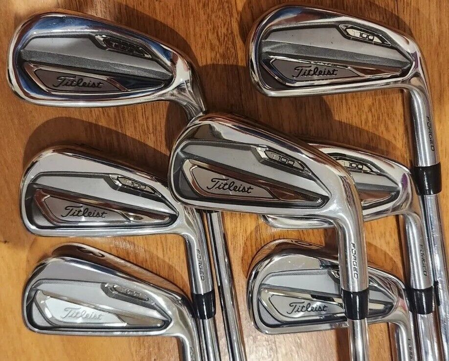 TITLEIST T100 3-9 IRONS - KBS TOUR STIFF SHAFTS