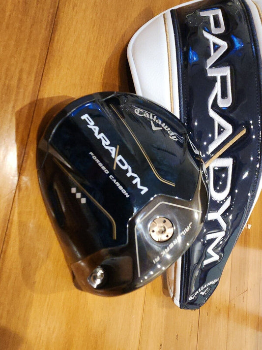 CALLAWAY PARADYM 9.0° TRIPPLE DIAMOND FORGED CARBON DRIVER EXCELLENT CONDITION
