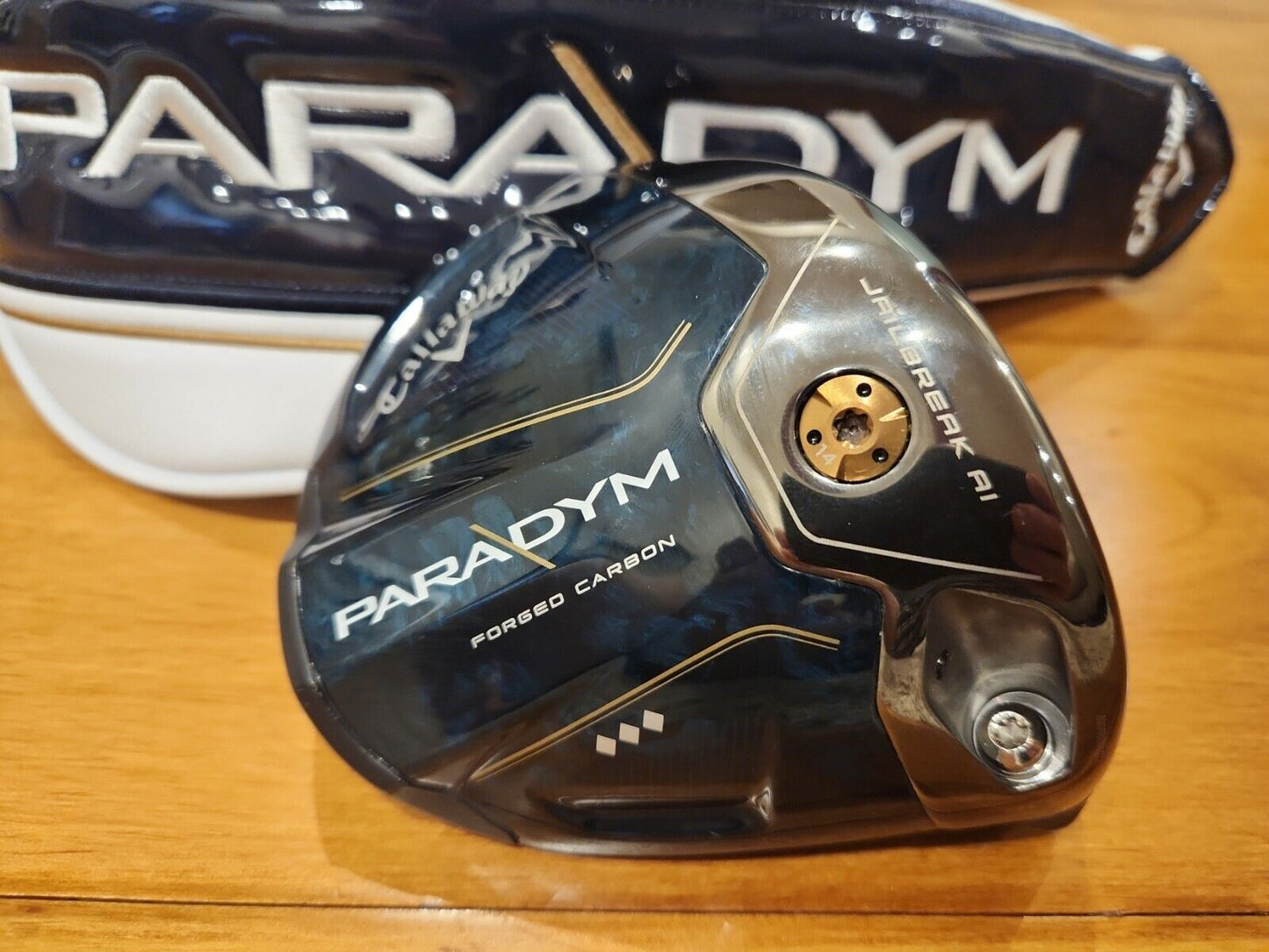 CALLAWAY PARADYM 10.5°  TRIPPLE DIAMOND FORGED CARBON DRIVER - MINT CONDITION