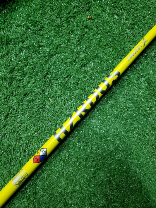 PROJECT X HZRDUS YELLOW HAND CRAFTED  (6.0) 76 STIFF SHAFT - CHOICE OF ADAPTER