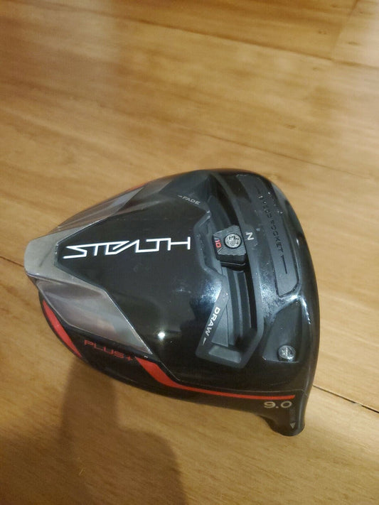 TAYLORMADE STEALTH PLUS + 9° DRIVER EXCELLENT CONDITION CARONWOOD TWIST FACE