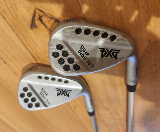 PXG 0311 Sugar Daddy Milled WEDGE SET - 52.10 56.10 - PROJECT X 6.5 SHAFTS