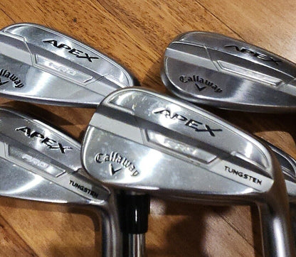 CALLAWAY APEX PRO FORGED IRONS 6-PW - True Temper Dynamic Gold S300 Stiff