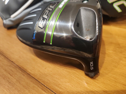 CALLAWAY EPIC SPEED 10.5°  TC SERIAL TOUR ISSUE DRIVER