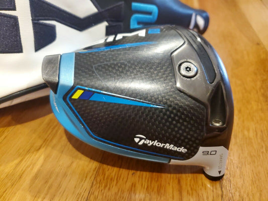 TAYLORMADE SIM 2 9° DRIVER HEAD ONLY  EXCELLENT CONDITION (T-207)