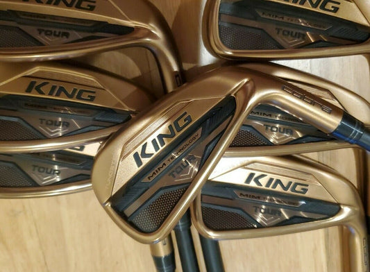 COBRA KING TOUR MIM TECH COPPER IRONS 4-PW - KBS TGI 110 GRAPHITE SHAFTS