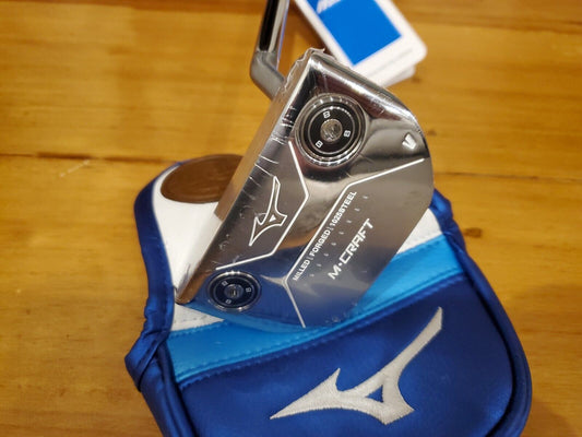 MIZUNO M CRAFT IV 4 MILLED FORGED  PUTTER 34" - Headcover Included
