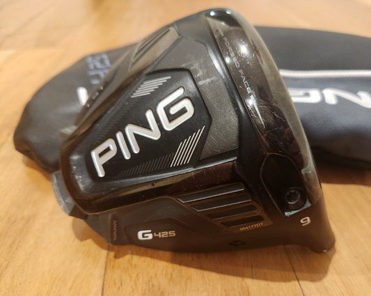 PING G425 LST 9° HEAD ONLY - EXCELLENT CONDITION - DRIVER HEAD