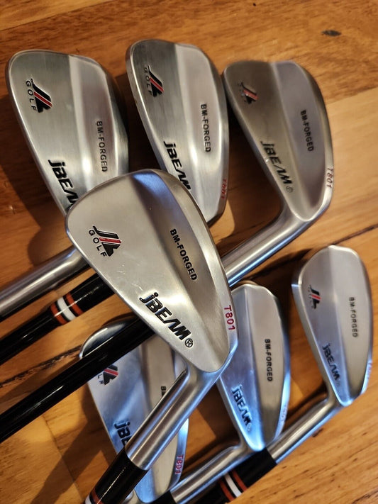JBEAN Golf IRONS T801 BM FORGED MMT TX 125 GRAPHITE SHAFTS