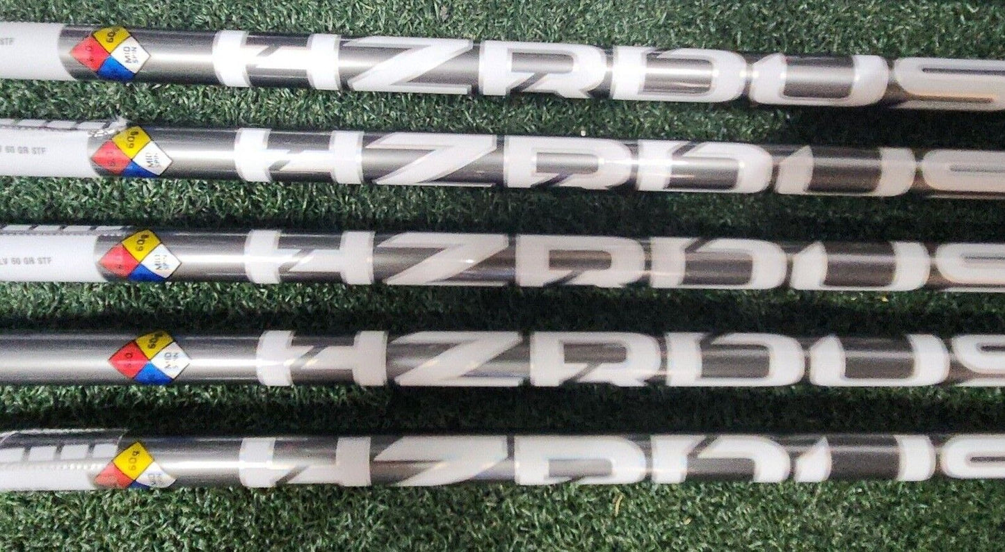 PROJECT X HZRDUS GEN 4 SILVER DUAL TORSIONAL GOLF SHAFTS SELECT ADAP
