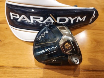 CALLAWAY PARADYM 10.5°  TRIPPLE DIAMOND FORGED CARBON DRIVER - MINT CONDITION