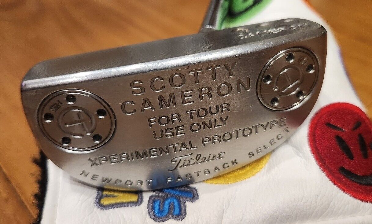 SCOTTY CAMERON XPERIMENTAL PROTOTYPE NEWPORT FASTBACK SELECT - CIRCLE T