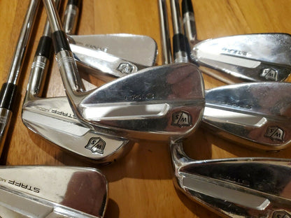 WILSON STAFF FORGED BLADE IRONS 4I-PW -  DG S300 STIFF SHAFTS