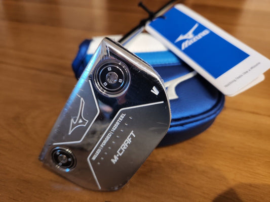 MIZUNO M CRAFT V 5 MILLED FORGED  PUTTER 34" - Headcover Included
