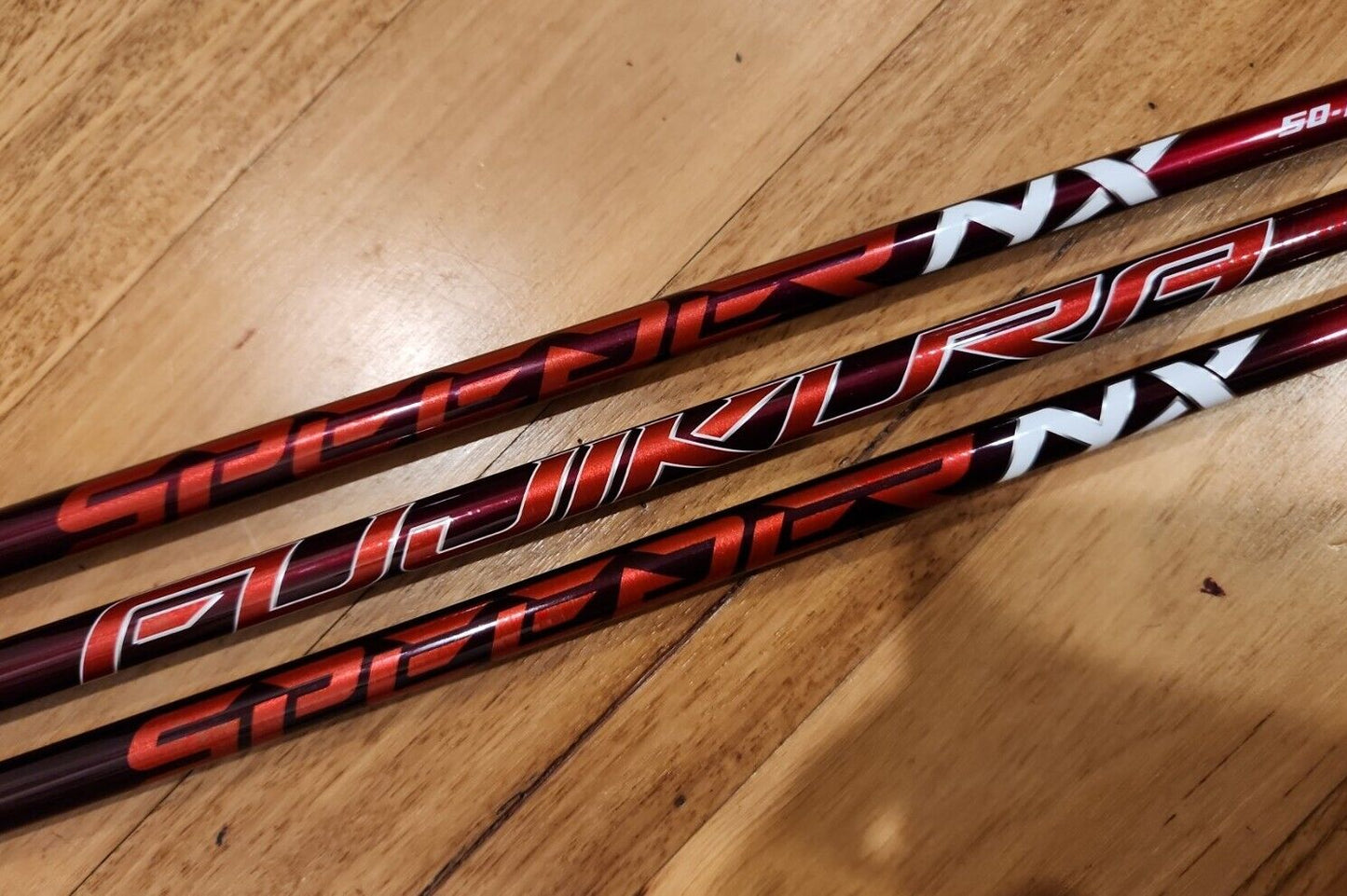 FUJIKURA SPEEDER NX GOLF SHAFTS RED - ADAPTER & GRIP INCLUDED