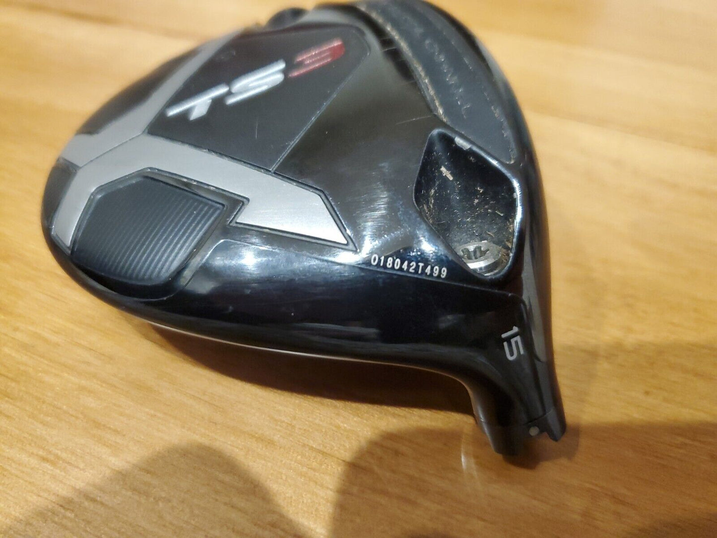 TITLEIST TS3 15° TOIR ISSUE T SERIAL FAIRWAY 3 WOOD - GOOD CONDITION HEAD ONLY