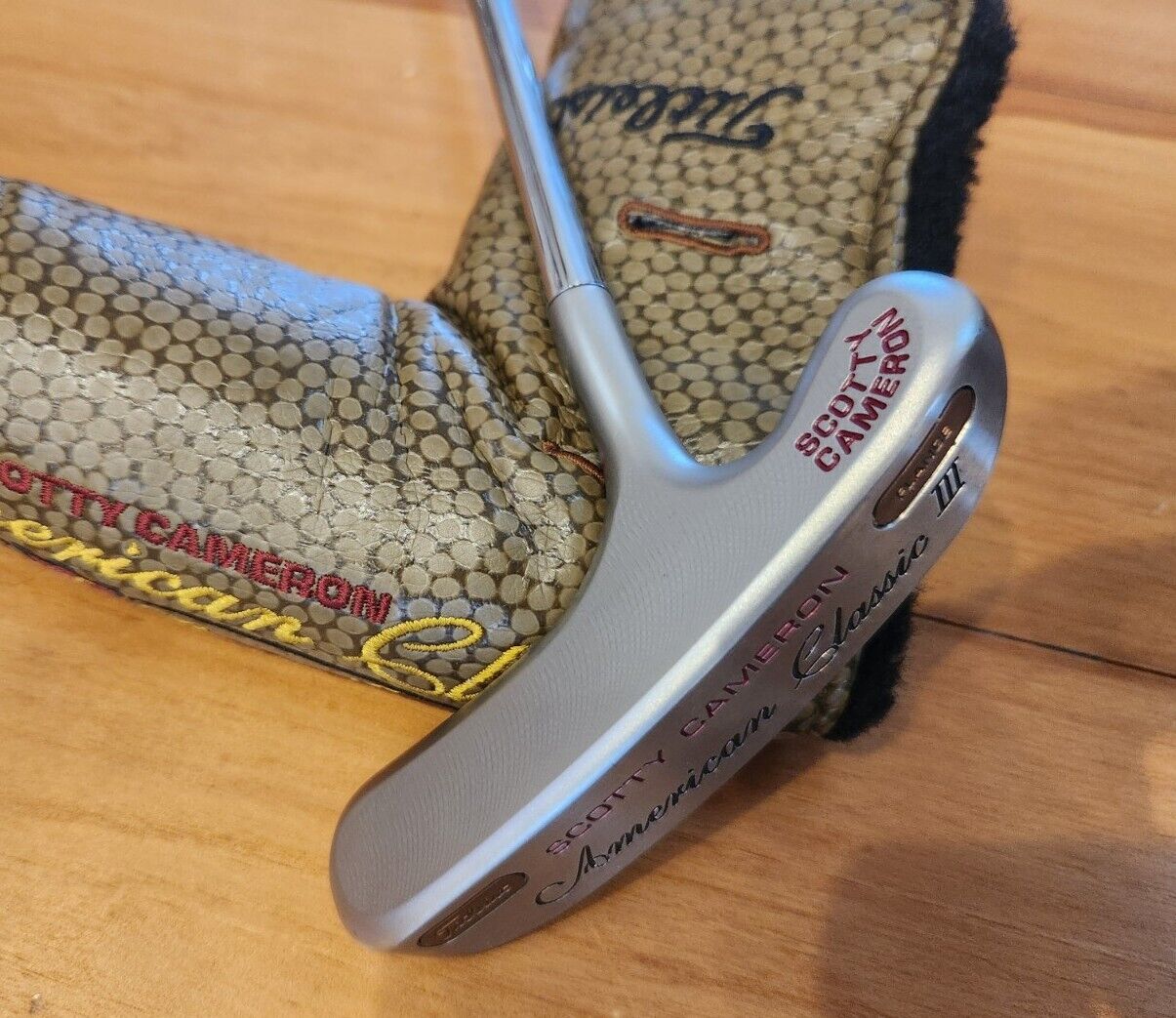 SCOTTY CAMERON 手厚く BullsEye Flange Titleist