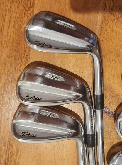 TITLEIST T100s 4-PW IRONS - Dynamic Gold AMT S300 STIFF Shafts