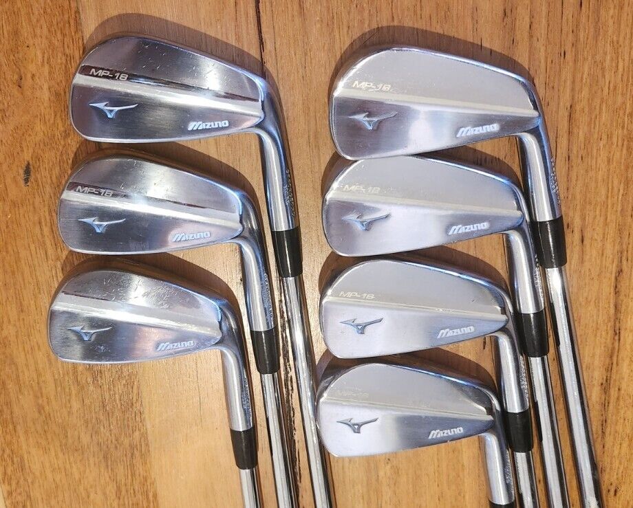 MIZUNO MP-18 IRONS FORGED BLADES  4-PW - NIPPON MODUS TOUR 120X