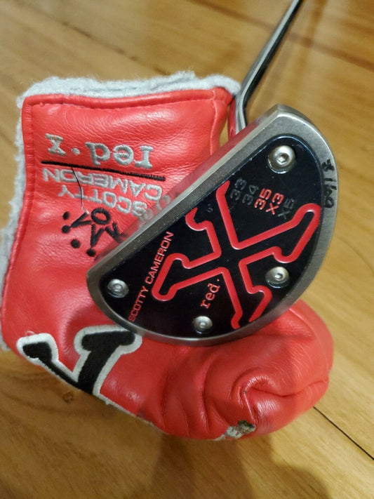 SCOTTY CAMERON RED X X3 itleist PUTTER 34"
