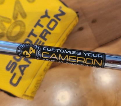 SCOTTY CAMERON PHANTOM X 6 STR CENTER CENTRE SHAFT Titleist PUTTER 34"