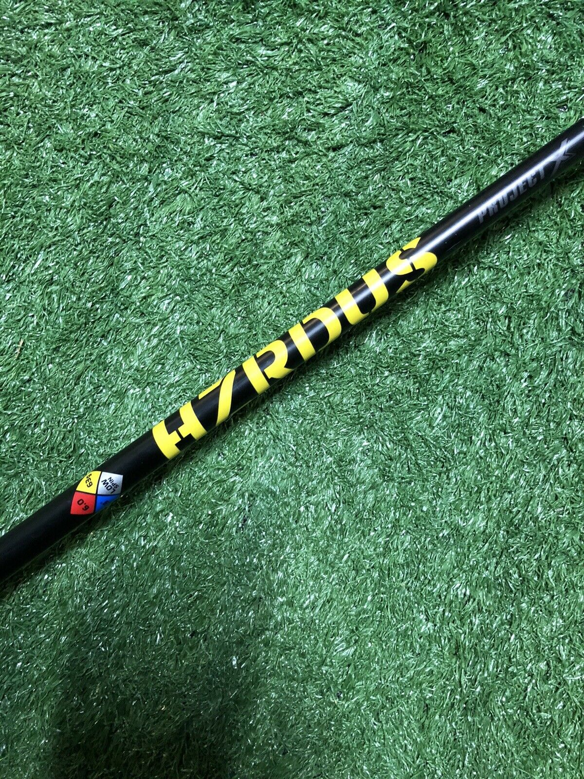 PROJECT X HZRDUS YELLOW 63 STIFF 6.0 GOLF SHAFT GRAPHITE 65 - CHOICE OF ADAPTER