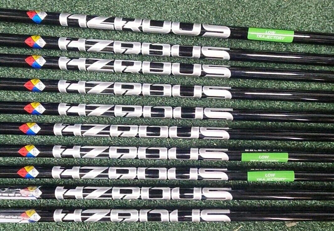 PROJECT X HZRDUS GEN 4 BLACK DUAL TORSIONAL GOLF SHAFTS - SELECT ADAPTER