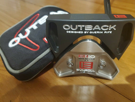 EVNROLL ER10 OUTBACK 100% Milled Putter - EXCELLENT CONDITION 35"