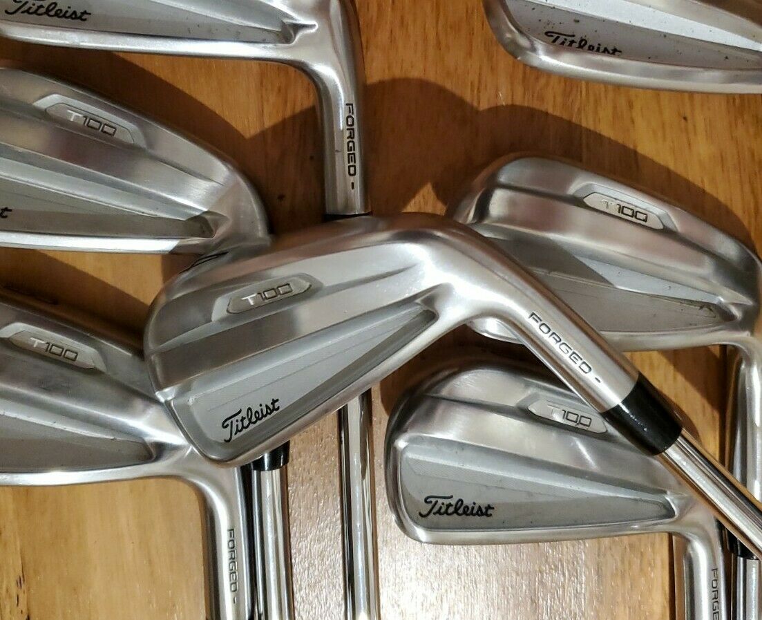 TITLEIST T100 2021 TOUR ISSUE IRONS 4i - PW - Project X 7.0 Extra Stiff Shafts