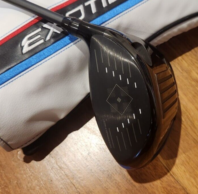 EXOTICS EXS PRO TOUR EDGE 9.5° DRIVER HZRDUS SMOKE YELLOW 6.5 - MINT CONDITION