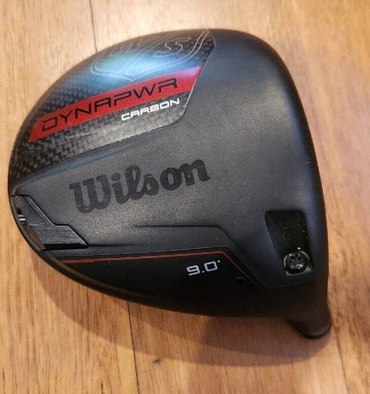 WILSON STAFF DYNAPWR CARBON 9.0° - EXCELLENT CONDITION - DRIVER HEAD AND ADAPTER