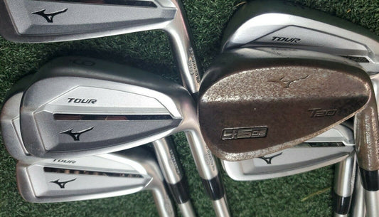 MIZUNO JPX921 TOUR IRONS 4I-PW - KBS C-TAPER 130X - T20 46° P WEDGE - GOLF