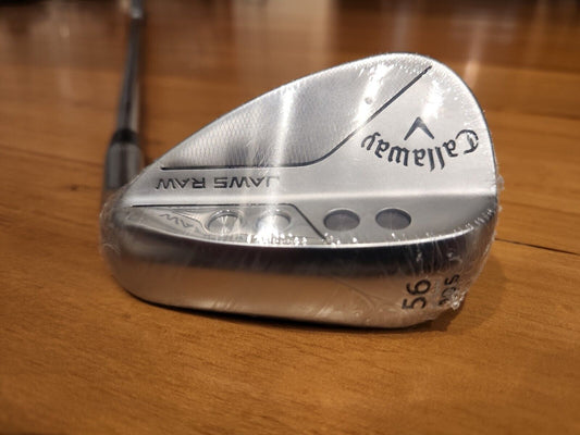 CALLAWAY JAWS RAW WEDGE 56.10S 56° Loft 10° Bounce - BRAND NEW