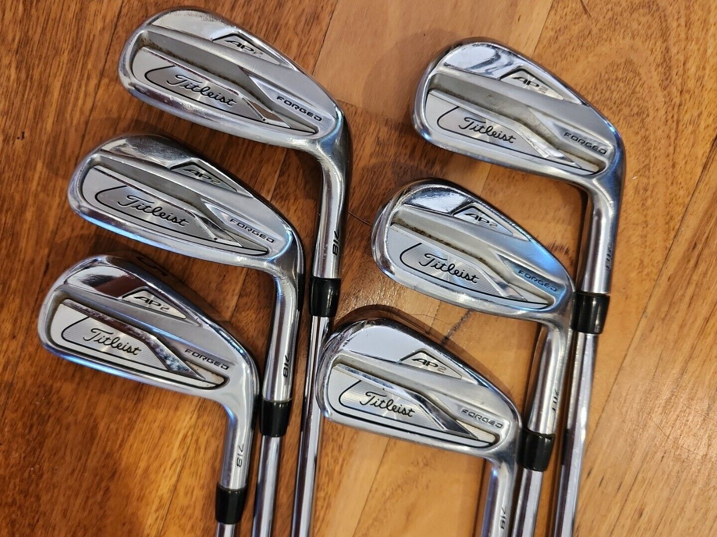 TITLEIST AP2 718 - 6 IRONS - NIPPON MODUS 3 TOUR 105 REGULAR SHAFTS