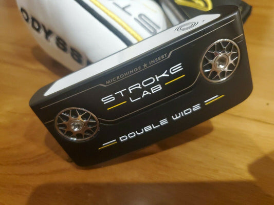ODYSSEY STROKE LAB DOUBLE WIDE PUTTER - EXCELLENT CONDITION