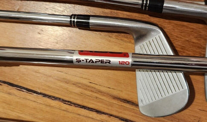 MIURA GIKEN CB-1008 FORGED IRONS 3I-9i - KBS $ Taper 120 Stiff Shafts Golf