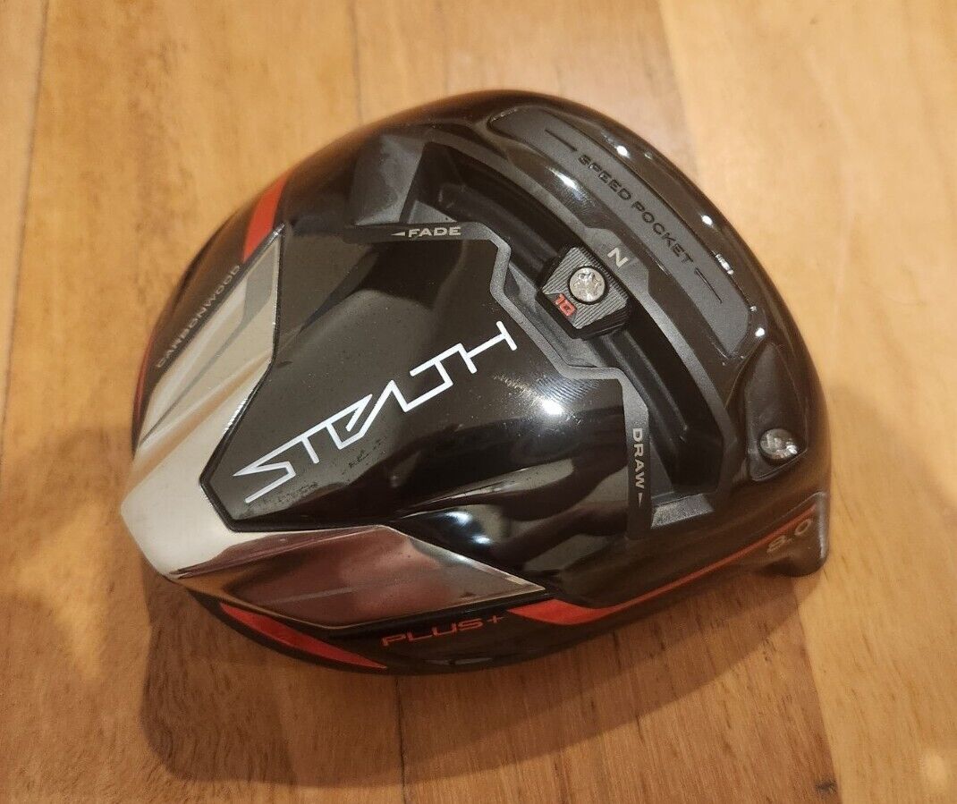 TAYLORMADE STEALTH PLUS 8° DRIVER EXCELLENT CONDITION CARONWOOD