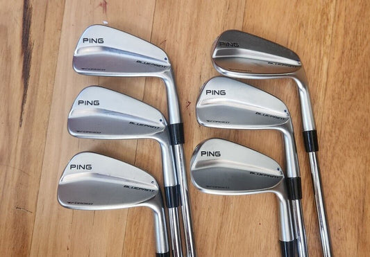 PING BLUEPRINT FORGED 5i-PW IRON - PROJECT X LZ 6.0 120 STIFF BLUE DOT