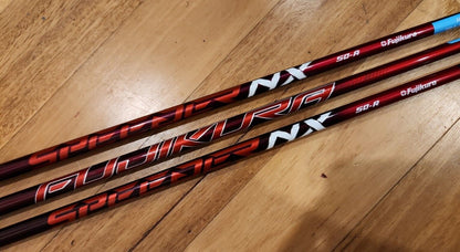 FUJIKURA SPEEDER NX GOLF SHAFTS RED - ADAPTER & GRIP INCLUDED